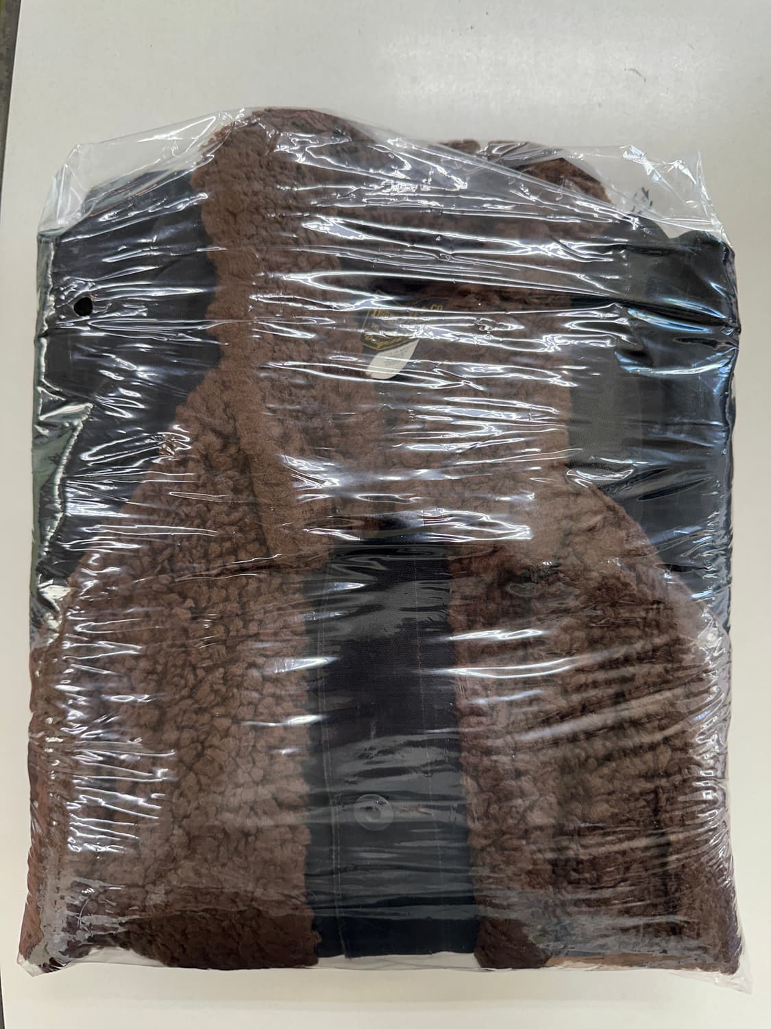 rrl 플리스 패널 캔버스 그리즐리 자켓 L 상품이미지2