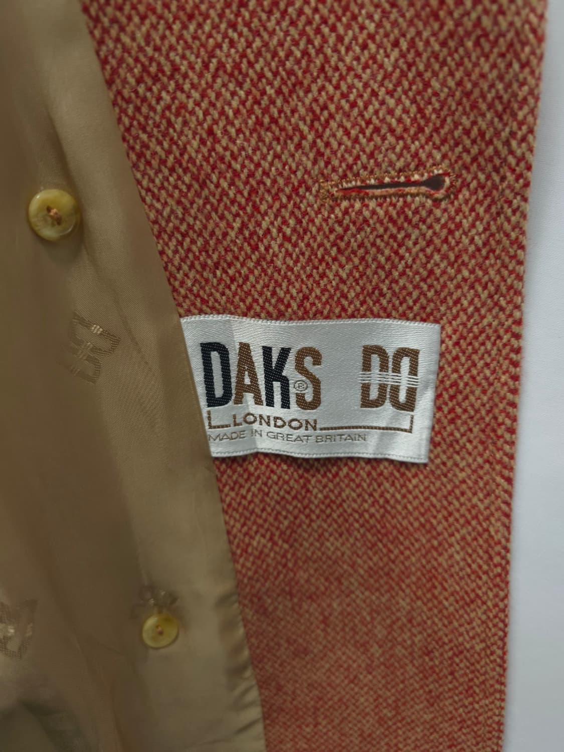 닥스런던 퓨어울 더블 자켓 (런던직수입) 상품이미지6