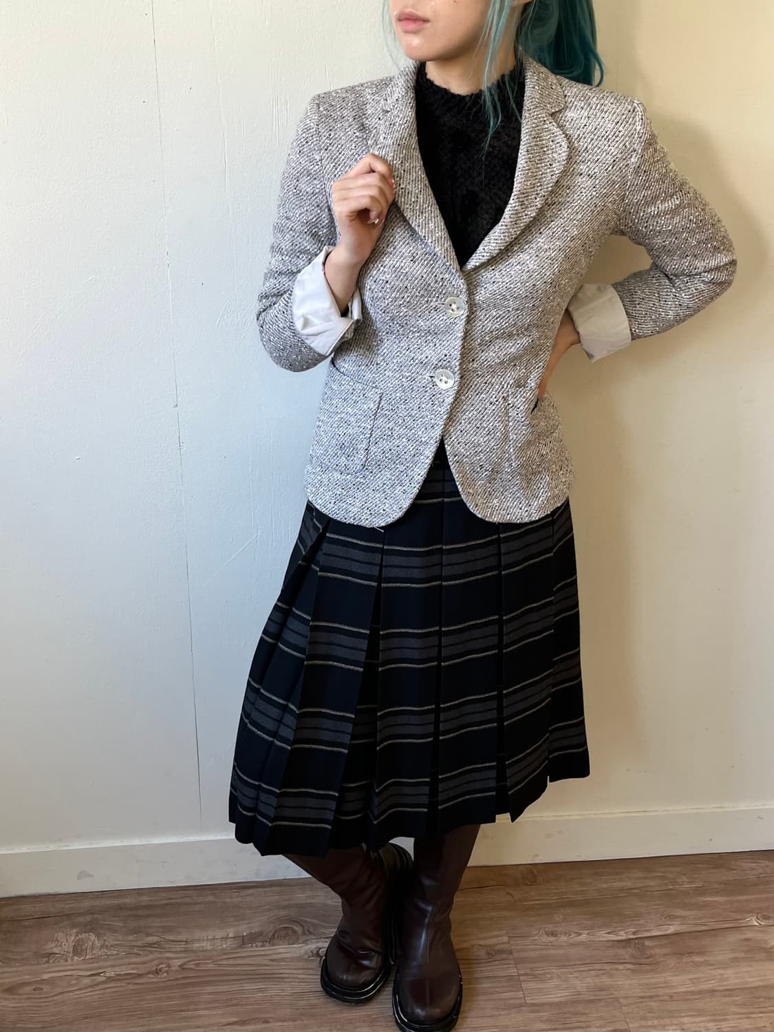 막스마라 눈꽃 트위드 자켓  상품이미지6