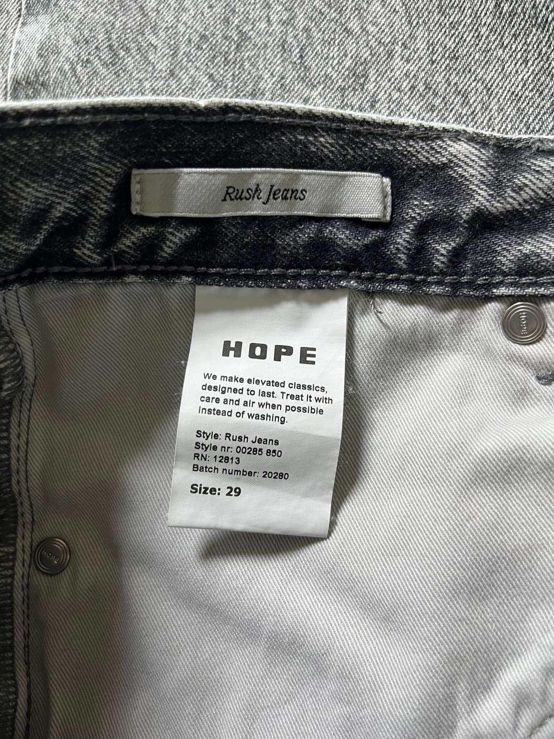 Hope rush jeans 러쉬 진 상품이미지2