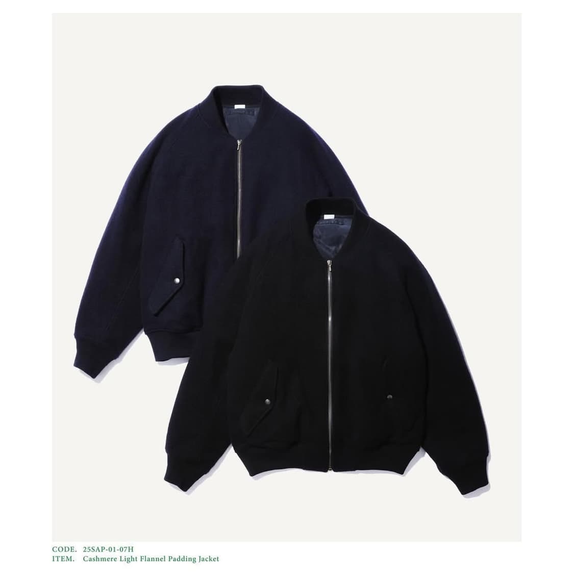 apresse cashmere light flannel padding 상품이미지1