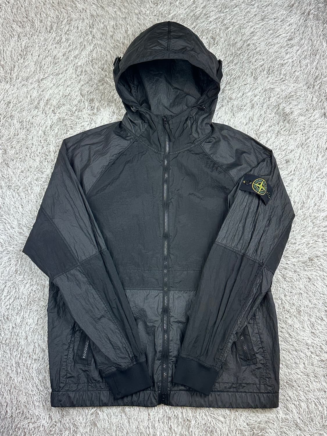 [L] 백화점판 정품 스톤아일랜드 24SS 나일론메탈 와트로 후드 자켓 상품이미지2