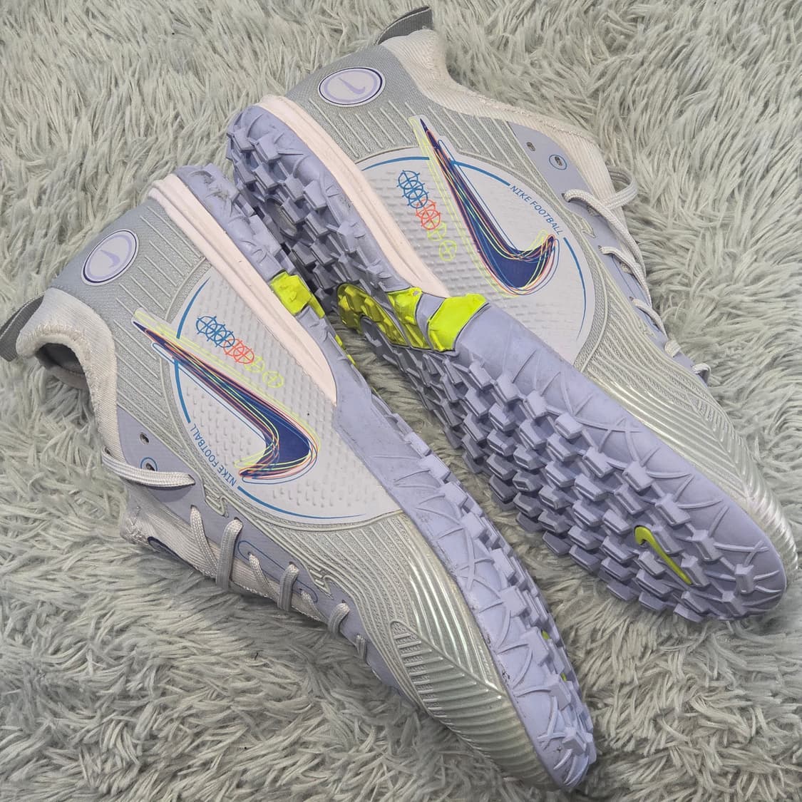 5q-2:나이키 머큐리얼 줌 풋살화 TF 화이트 (280mm)-거의새거 상품이미지7