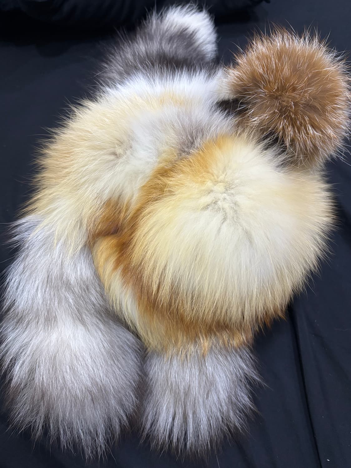 Y2K 빈티지 갸루 펑크 일본 퍼모자 상품이미지1