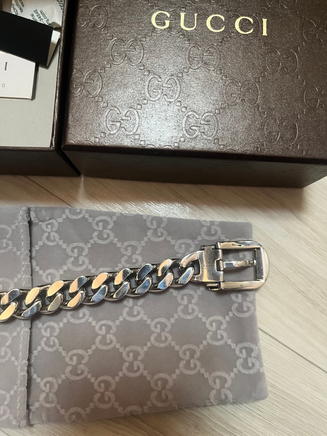 구찌 가든 컬렉션 실버 팔찌  상품이미지6