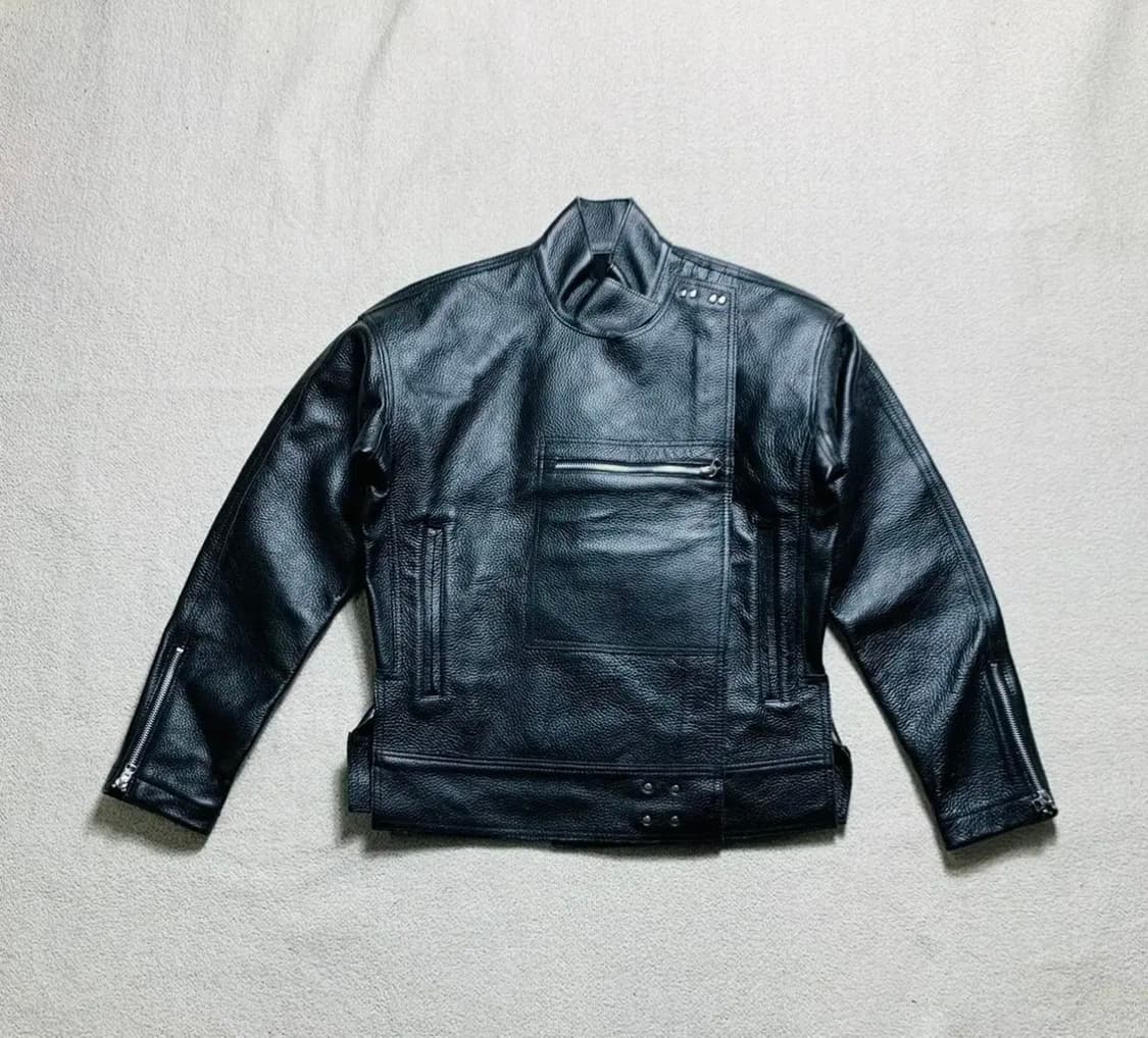 오프닝세레모니 가죽자켓 레더자켓 바이크자켓 바이커자켓  상품이미지2