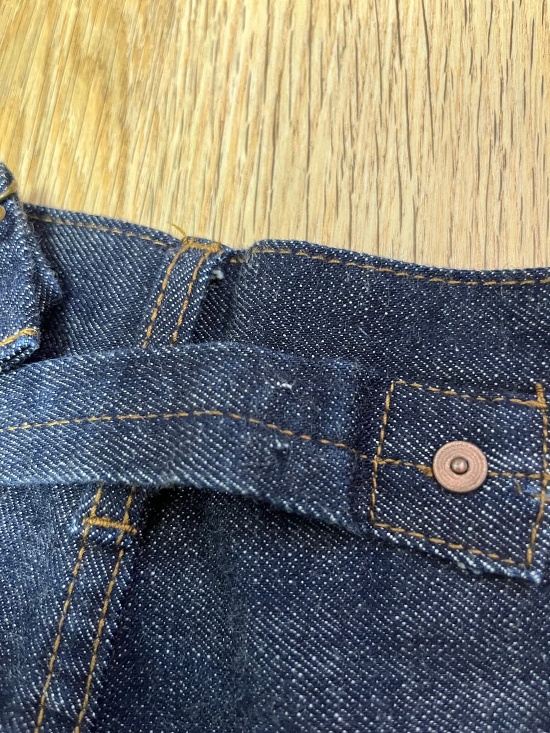 아웃스탠딩 30s 셀비지 데님 팬츠 상품이미지5