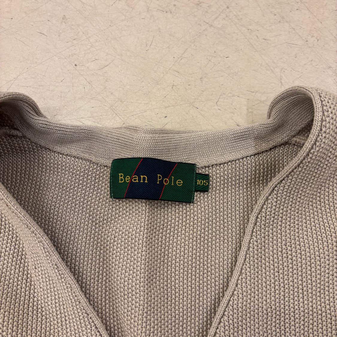 빈폴 스몰로고 코튼 가디건 상품이미지3