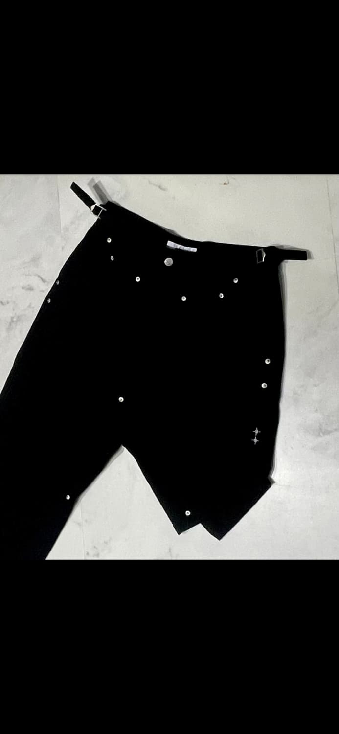 엑스톤즈 리온 와이드 더블니 팬츠 상품이미지1