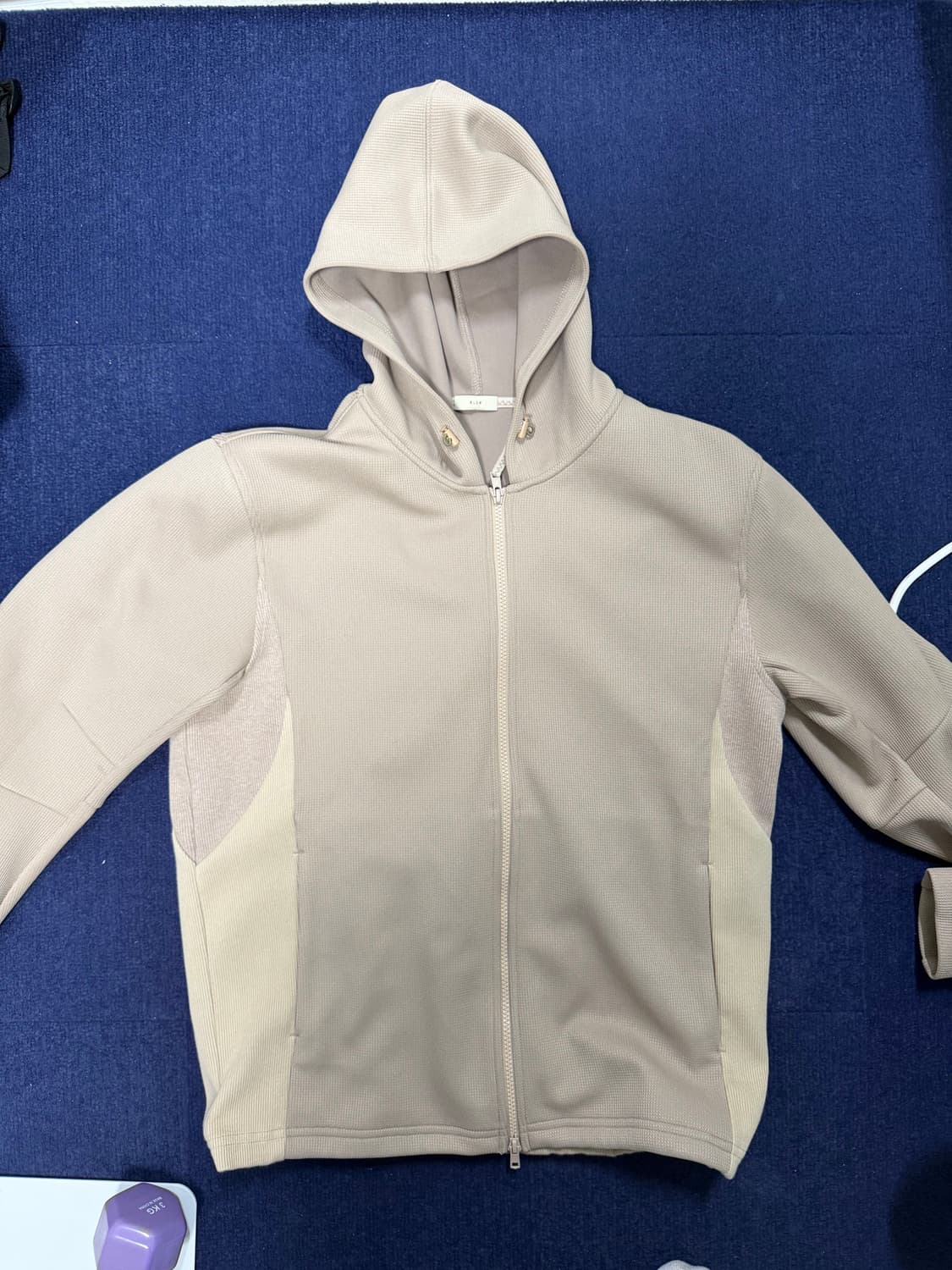 엑슬림 ep.4 후드집업 베이지 상품이미지1