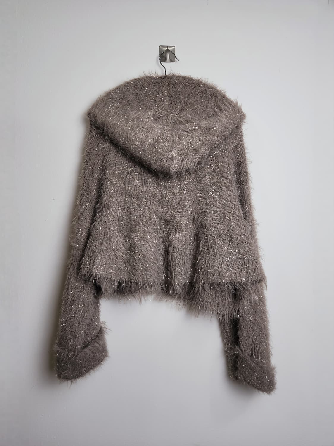 글리터 니트 후드 자켓 상품이미지7