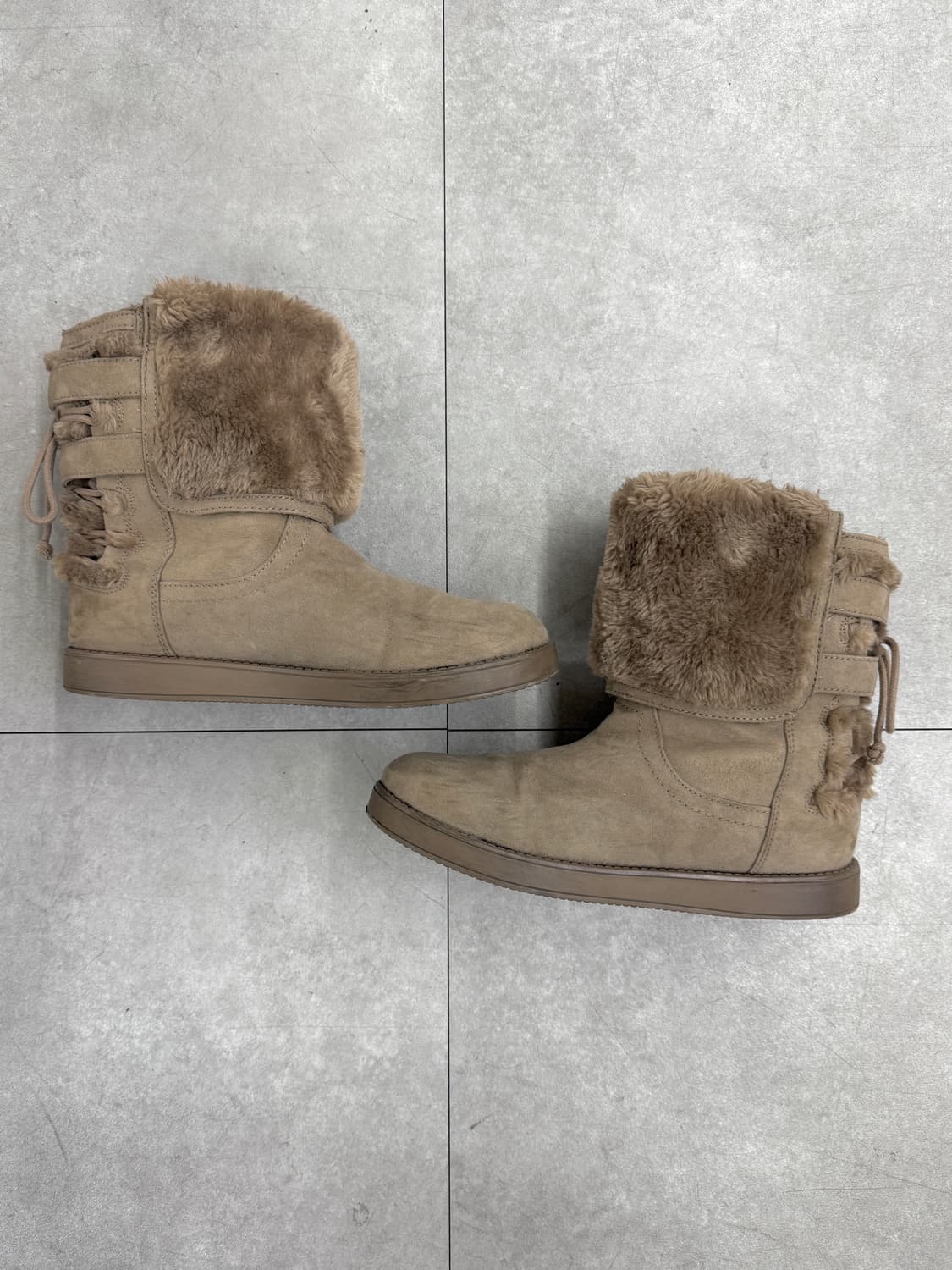 By Guess 버클 퍼 부츠 상품이미지10