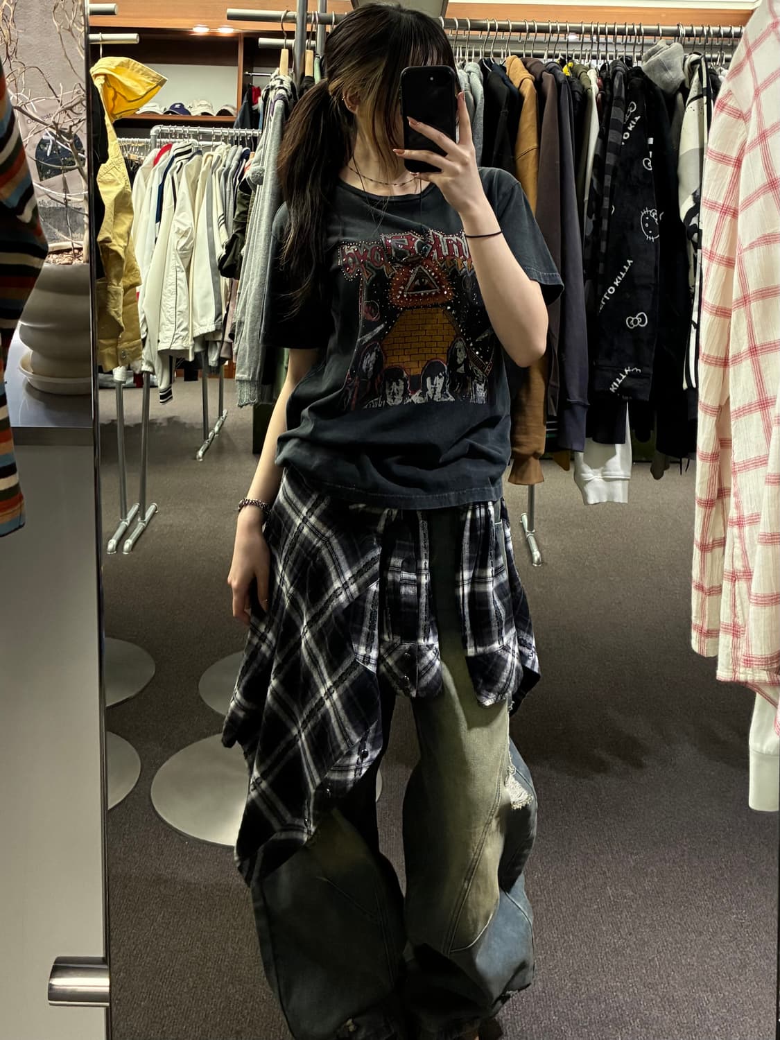 S) Pink Floyd 빈티지 락 반팔티셔츠 상품이미지8