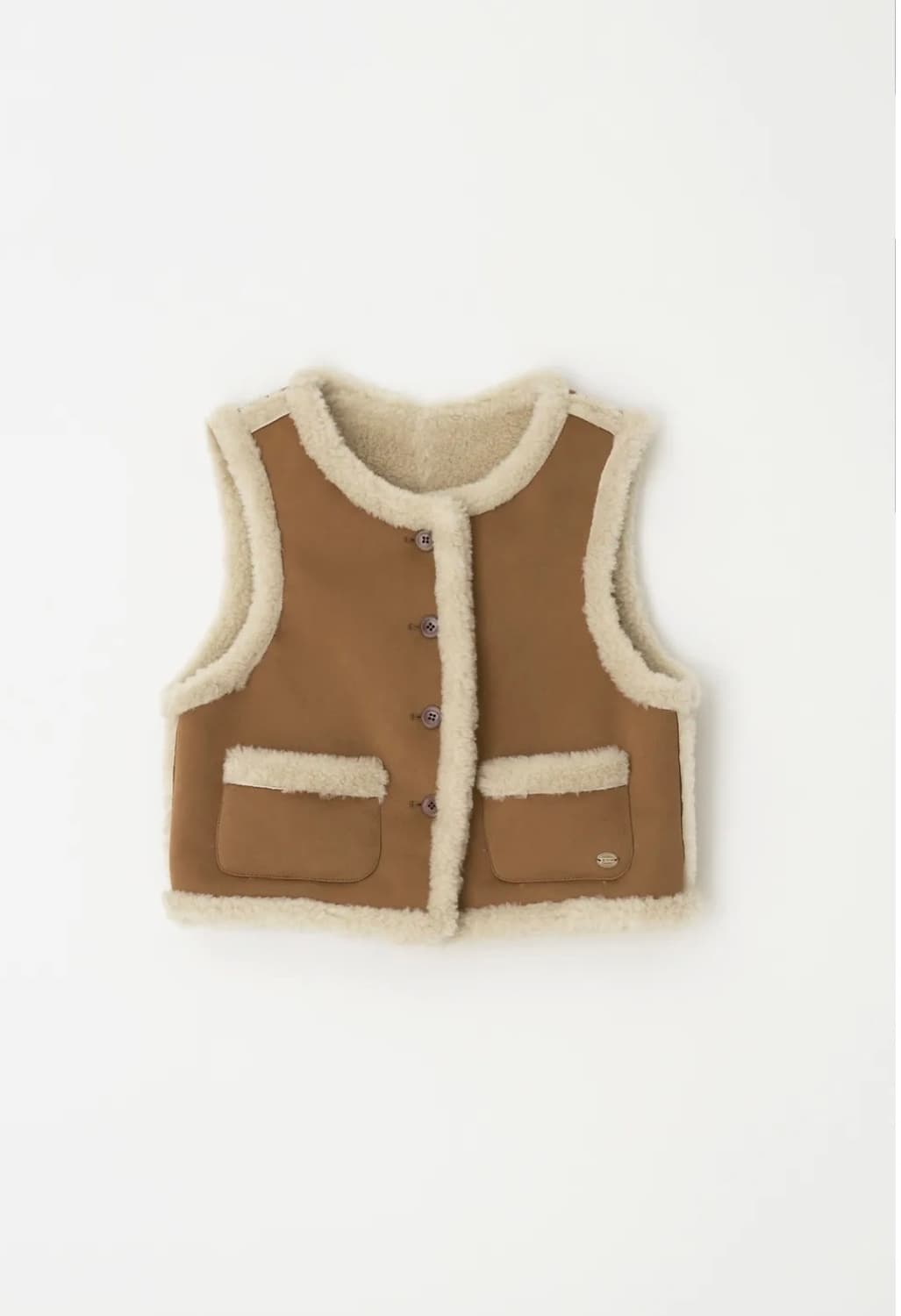 호와스 리버시블 베스트 (카멜) 상품이미지1