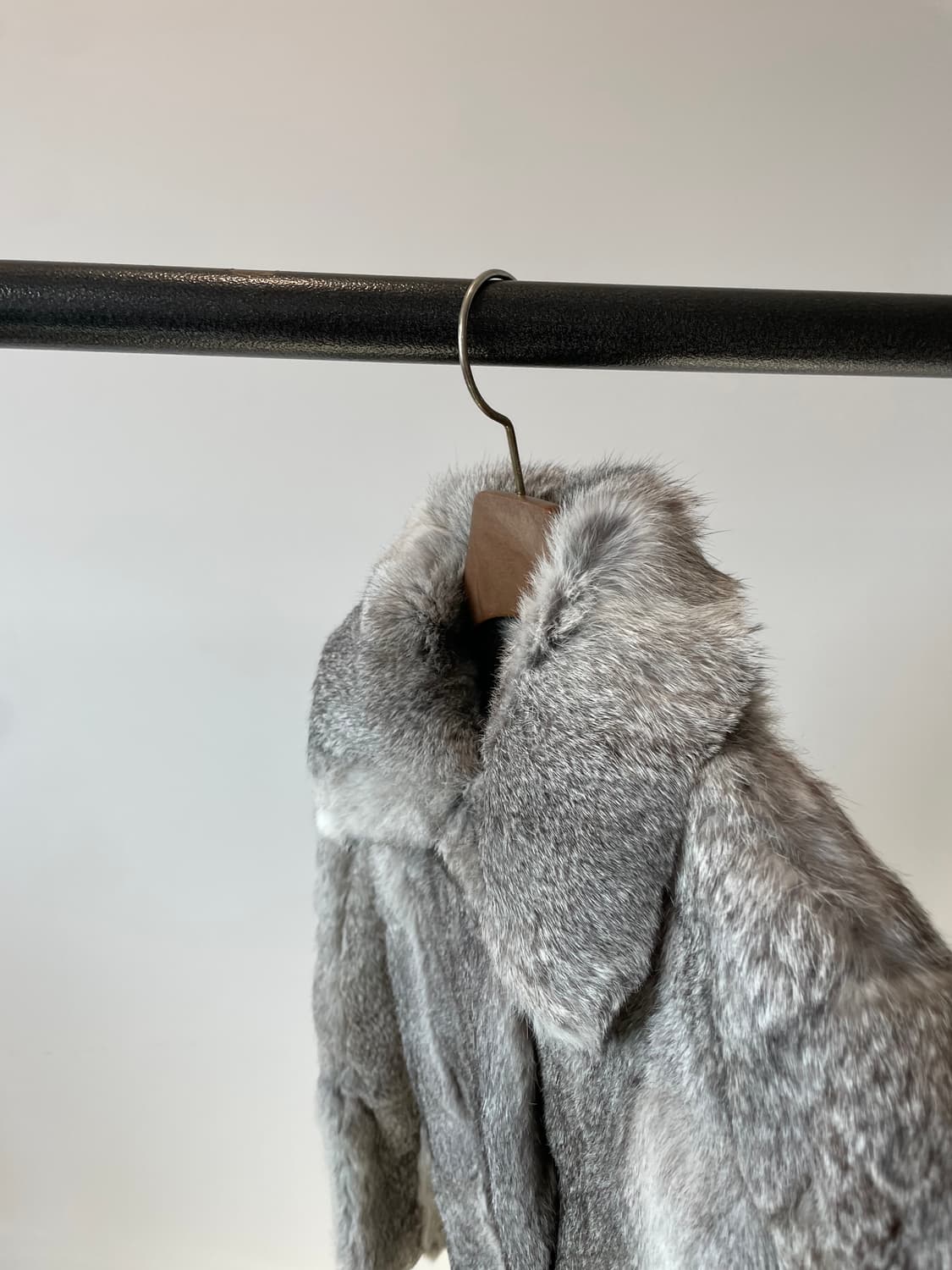 System 시스템 토끼털 롱 퍼 자켓 상품이미지4