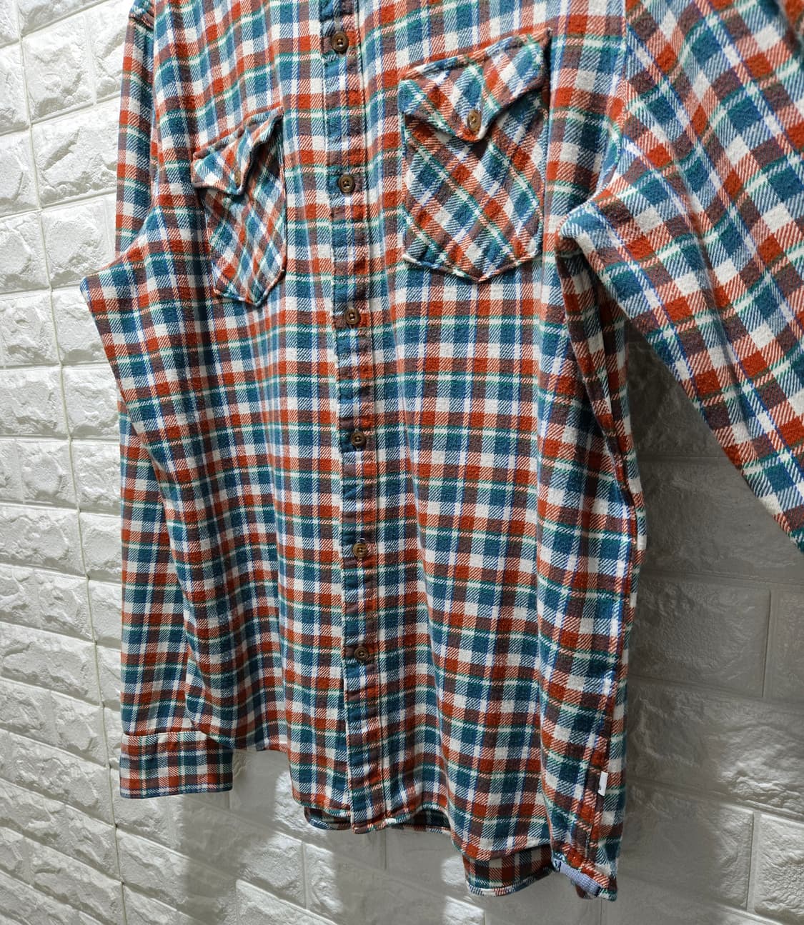 리바이스 스탠다드핏 체크셔츠 체크남방 105 상품이미지4