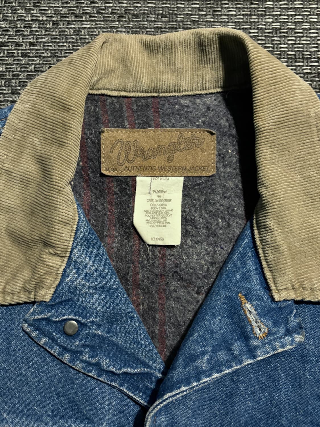 90s 랭글러 WESTERN JACKET XL USA🇺🇸 상품이미지4