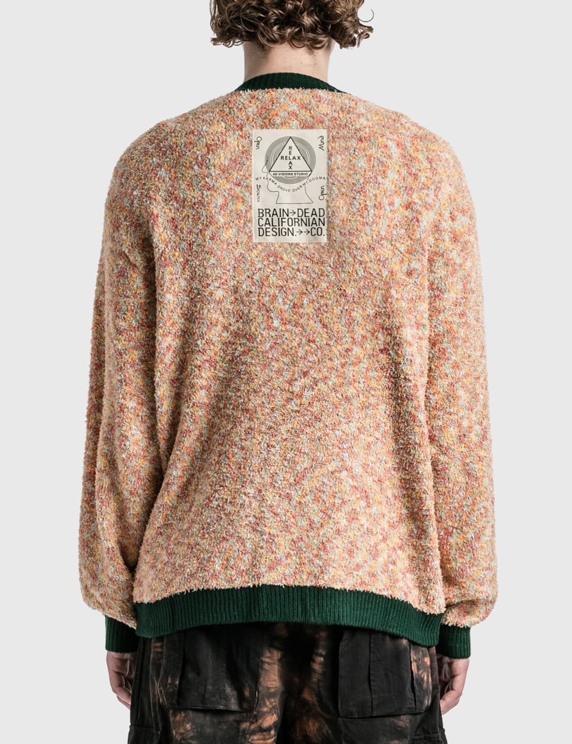 BRAIN DEAD 테디 퍼 가디건 (S) 상품이미지4