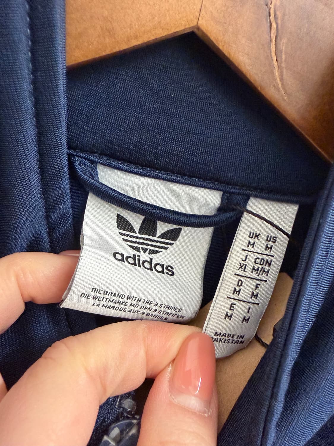 N60. 아디다스 파이어버드 져지 트랙탑 네이비 상품이미지2