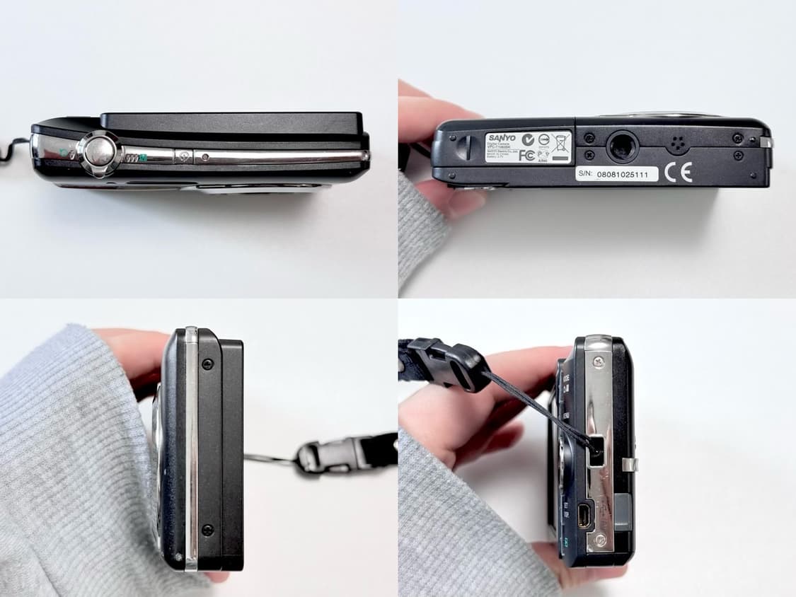 산요 T1060 빈티지 디지털카메라 상품이미지8