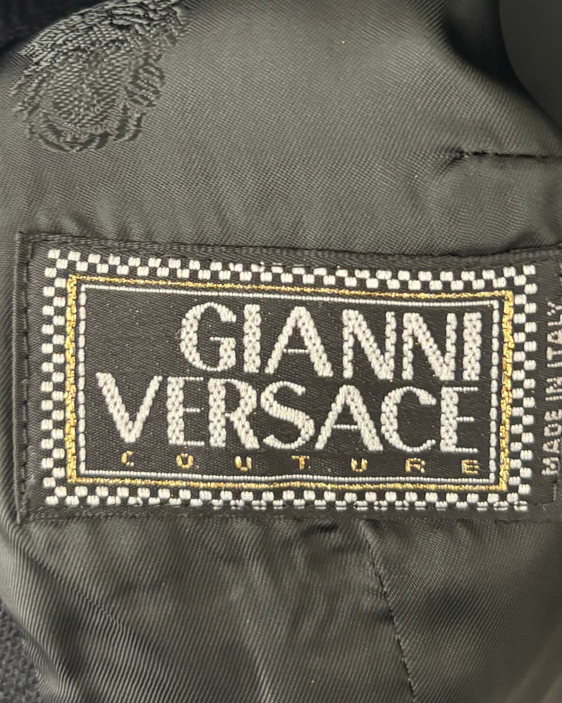 지아니 베르사체 블랙 싱글버튼 블레이저 자켓 상품이미지7