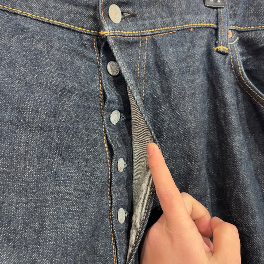 에비수 워크 데님 반바지 상품이미지8