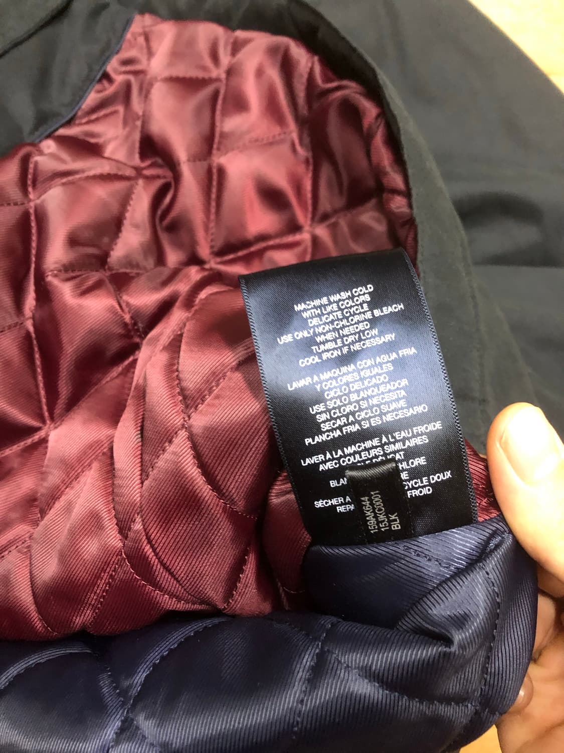 타미힐피거 블루종 자켓 상품이미지5