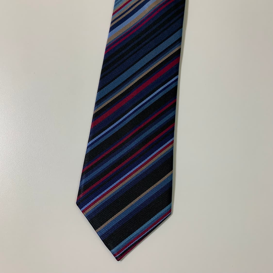 폴스미스 스트라이프 명품넥타이 신형라벨 최상급 7.8cm 상품이미지10