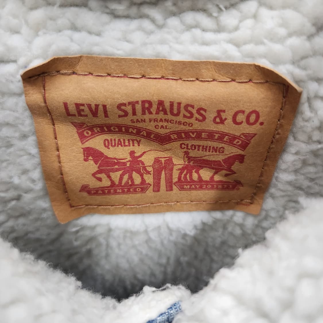 리바이스 쉐르파 데님 자켓 M 상품이미지5