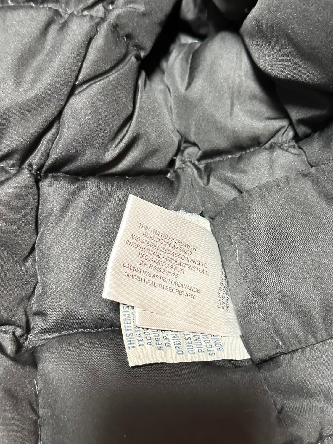 몽클레어 야상 패딩 카키  상품이미지4