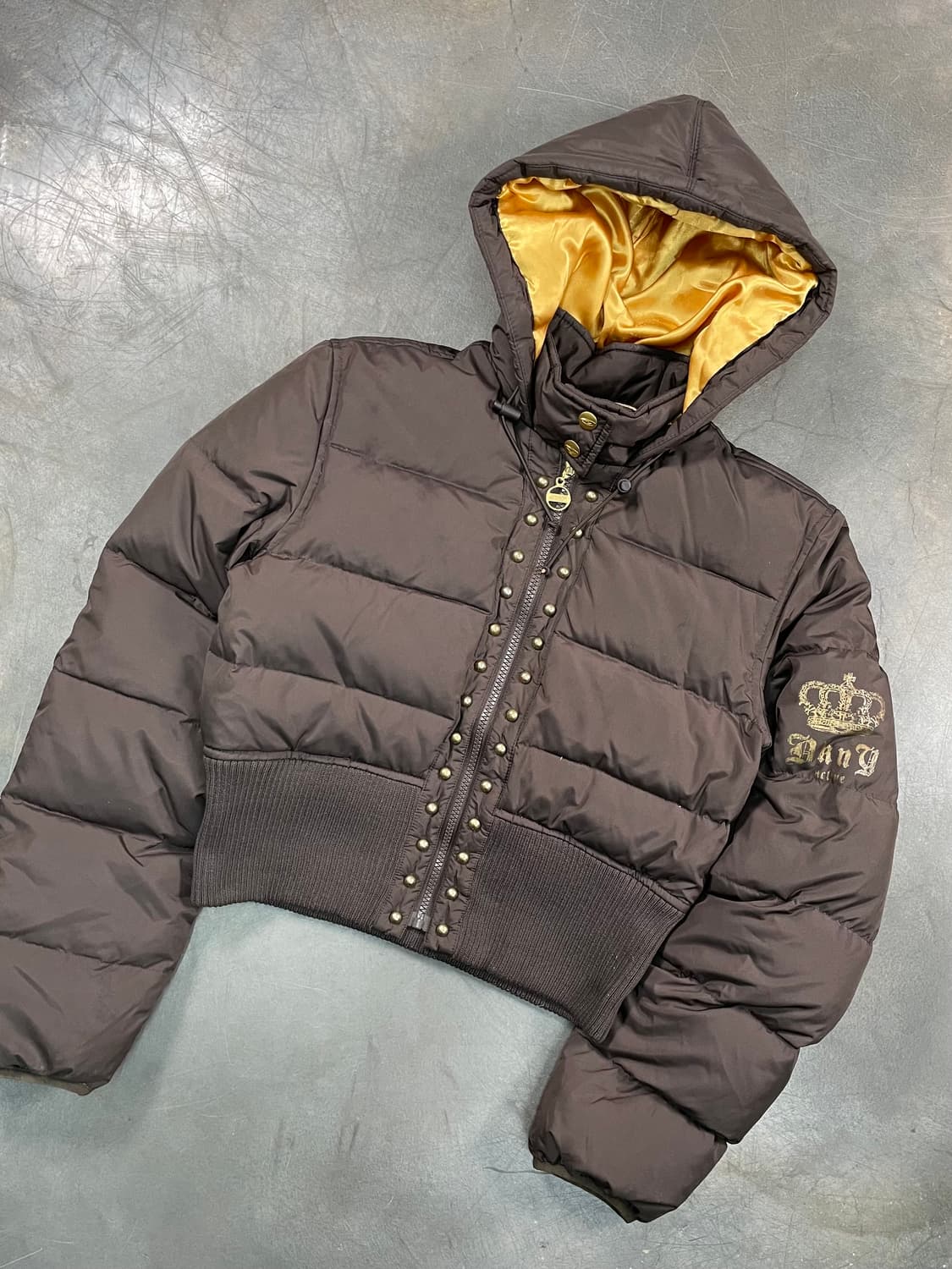 DKNY Y2k 크롭 패딩 상품이미지2