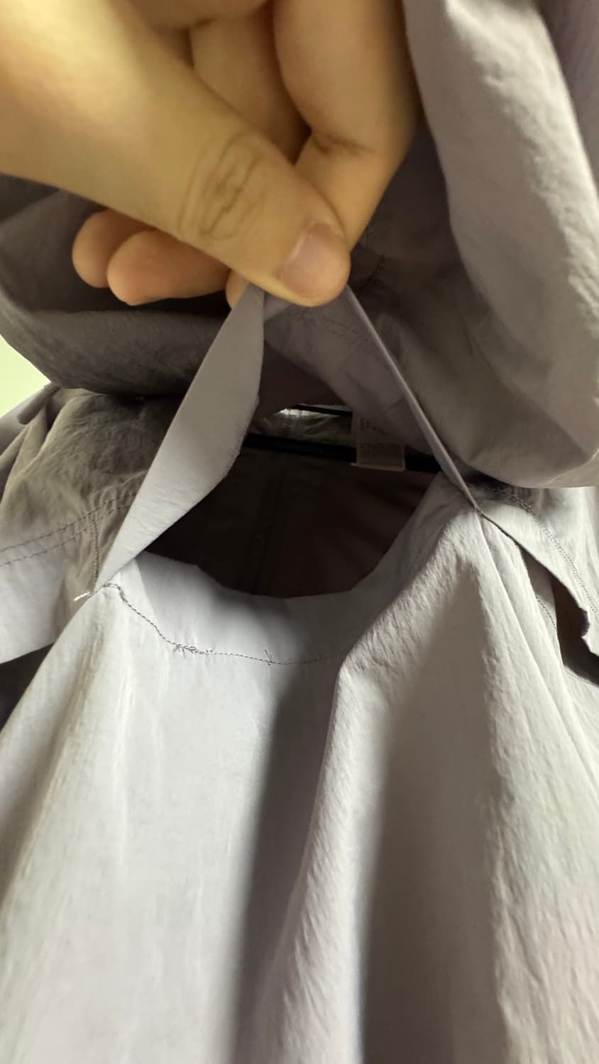 [XL] 챔피온 어반 아웃피터스 익스클루시브 러닝 아노락 후드 라벤더 상품이미지4