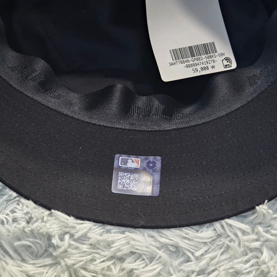 L9-1:MLB 뉴욕양키스 FIT 버킷햇 블랙 59cm 상품이미지8