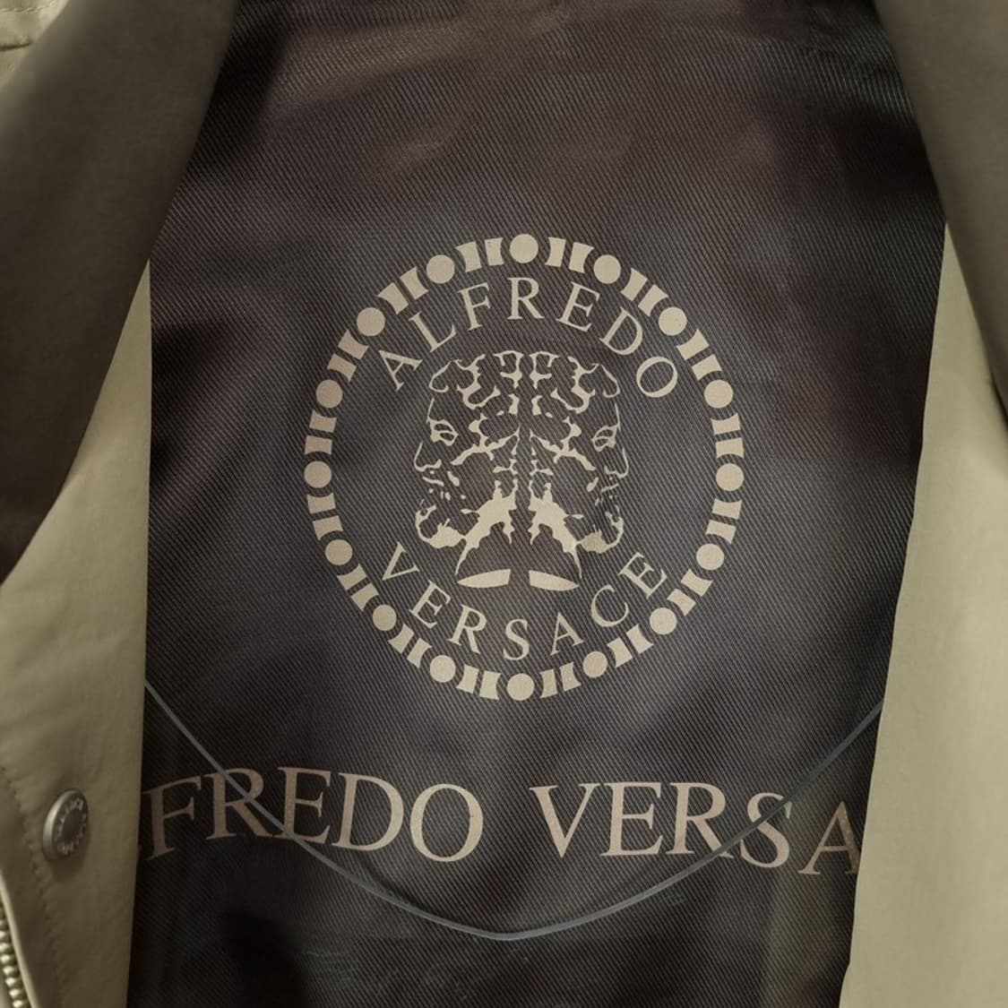 [알프레도 베르사체] 90'S 올드스쿨 빈티지 블루종 자켓 M19311 상품이미지8