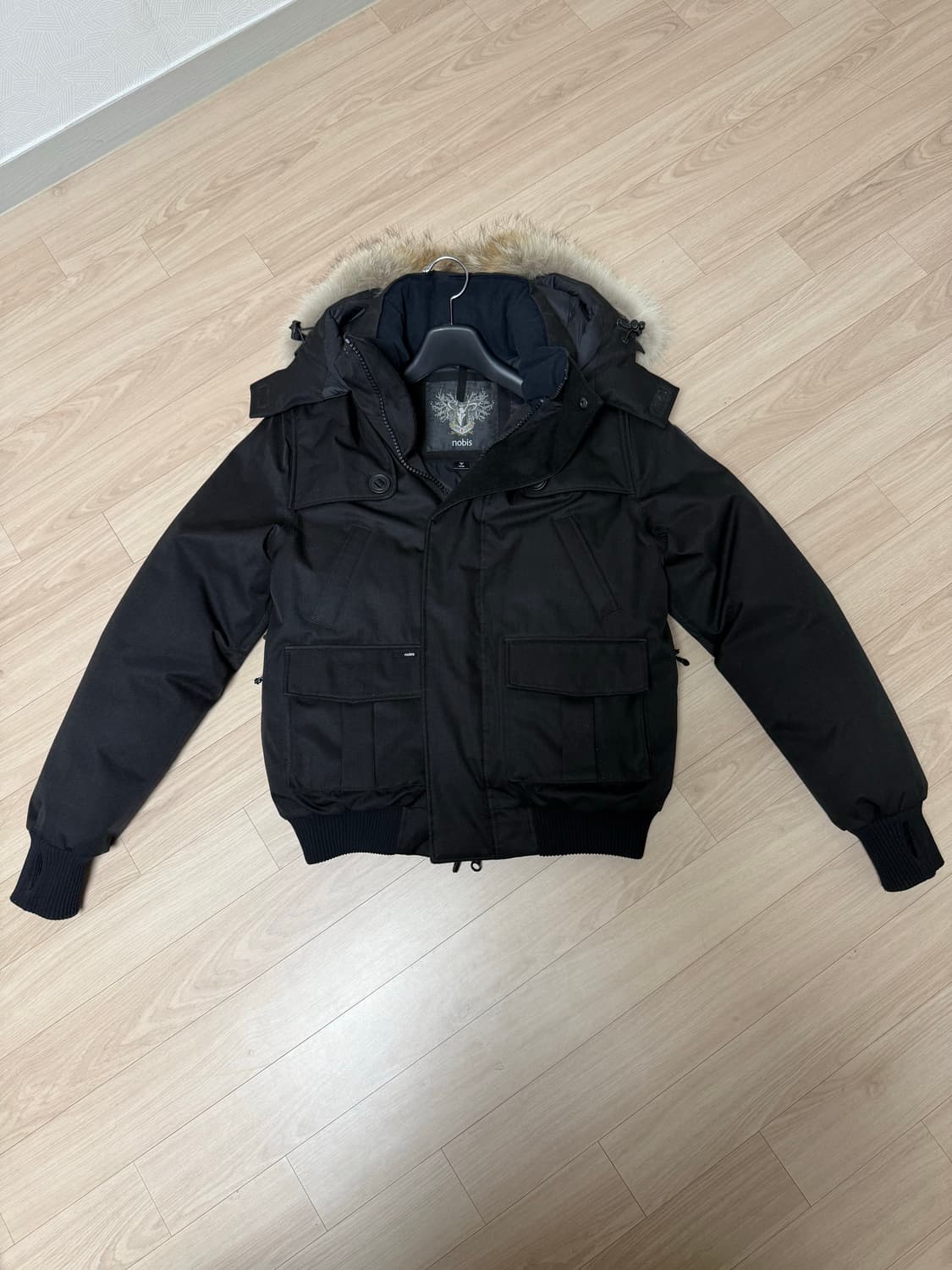 노비스 남성 카르텔 패딩 M/M 블랙 상품이미지1