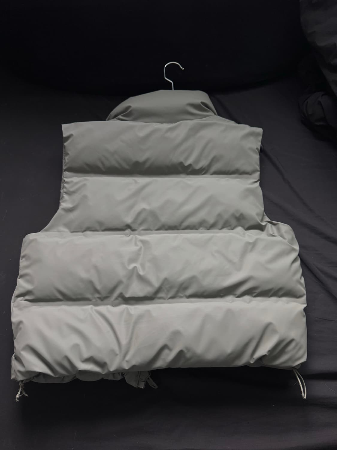 자라 패딩조끼 카키 상품이미지2