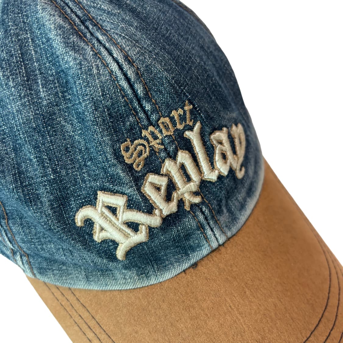 스포츠 리플레이 빈티지 데님 배색 볼캡 상품이미지4