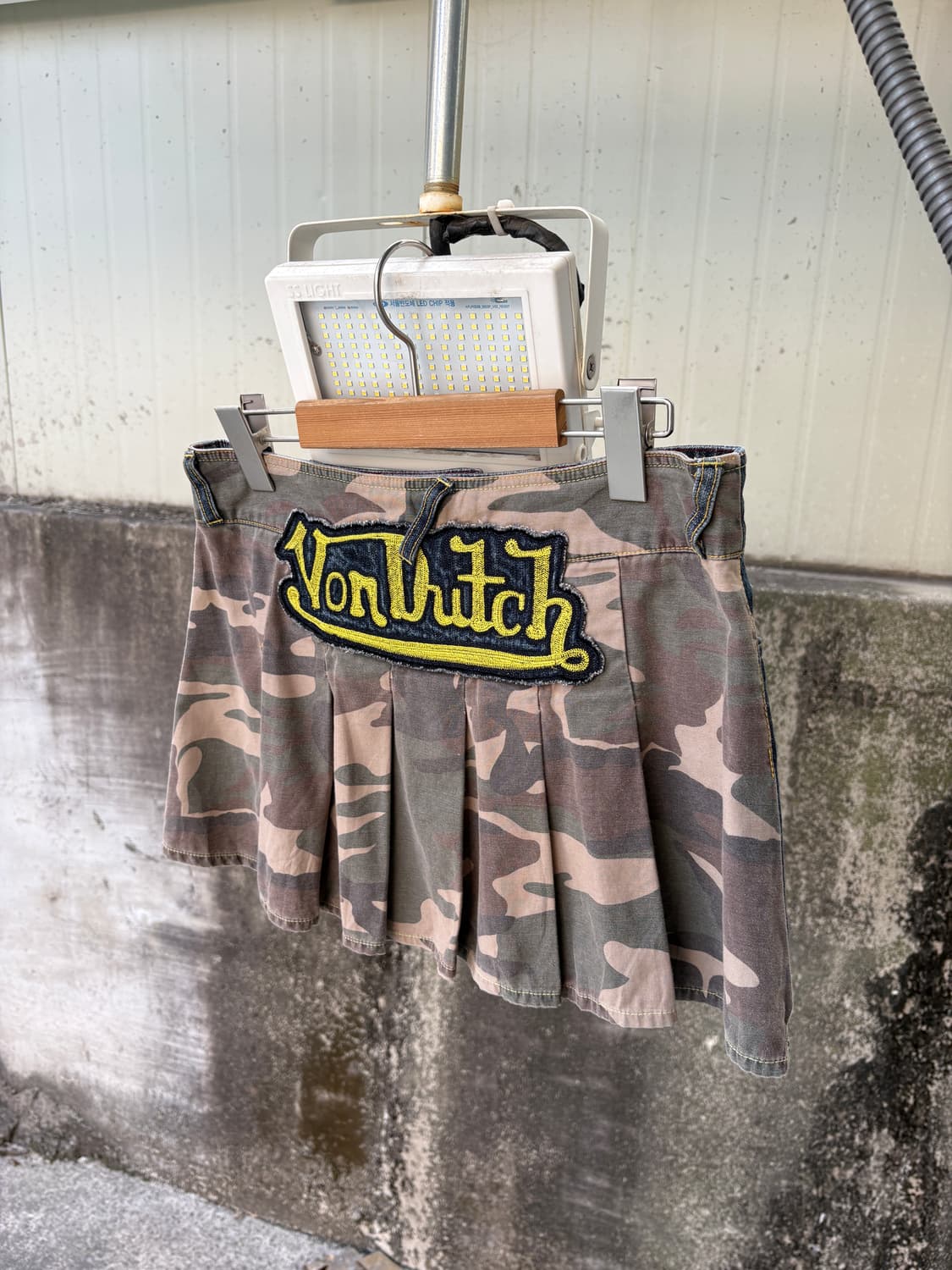 본더치 카모 미니 스커트  상품이미지4