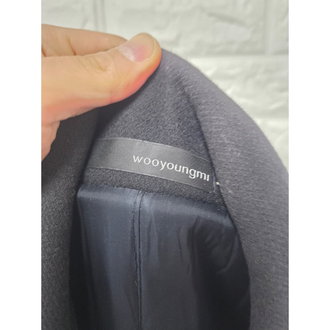 택포// 우영미 블랙 모론방 코트 100 상품이미지2