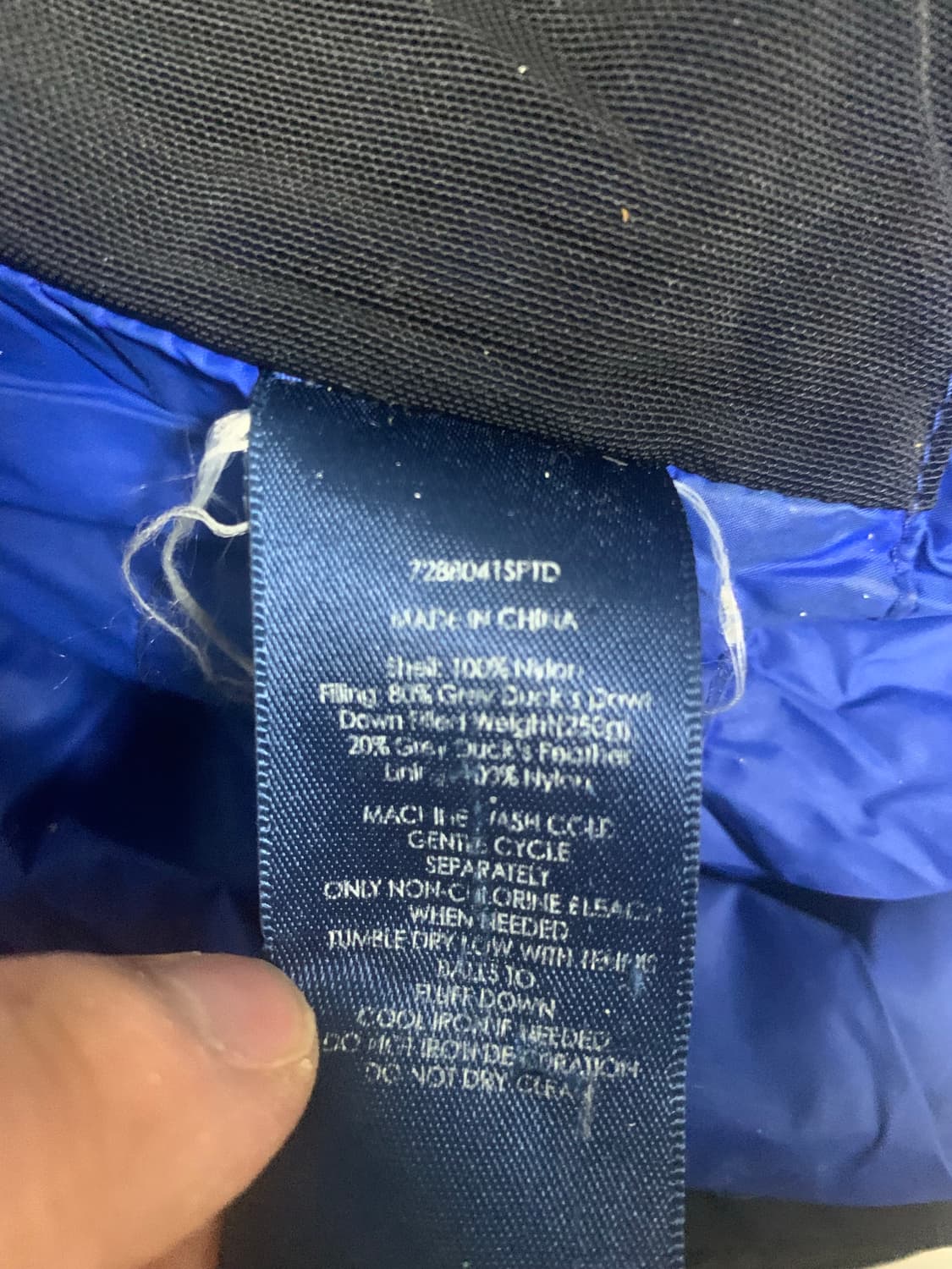 폴로빅포니패딩네이비 14~15 상품이미지9