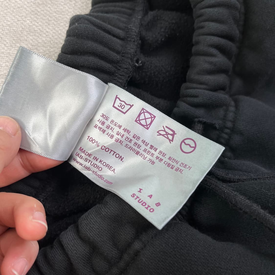 32 아이앱 스튜디오 기모 팬츠 상품이미지6