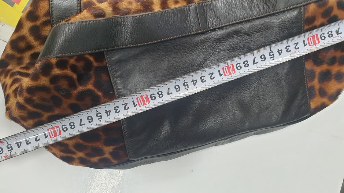 Aleanto 레오파드  송치가죽 숄더백 상품이미지6