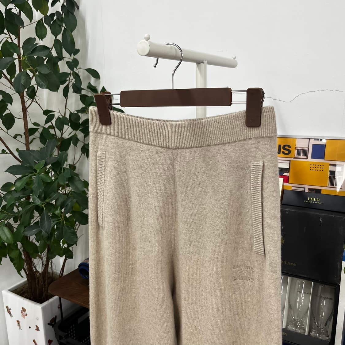 막스마라 울/캐시미어 블렌드 조거팬츠 M 상품이미지2