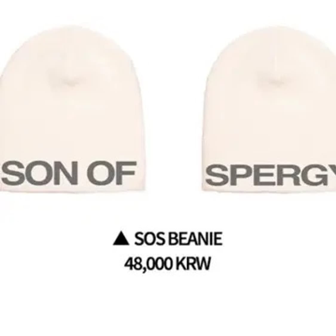 (구매)다니엘시저 caesar son of spergy sos 비니 상품이미지1