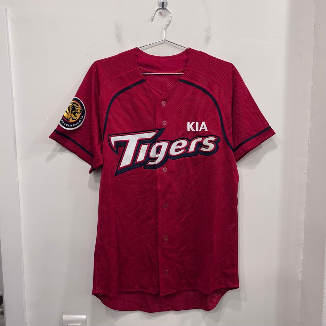 기아타이거즈 자수로고 매쉬 베이스볼 저지 상품이미지2