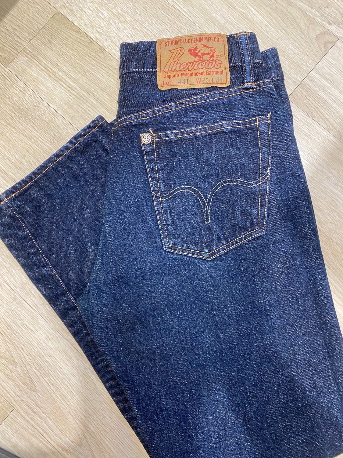 [30] Pherrows 441 데님 팬츠 상품이미지7