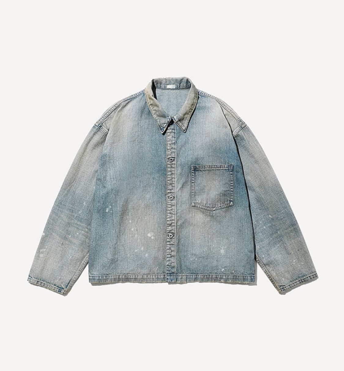 25aw a.presse 아프레쎄 us navy 데님 자켓 상품이미지1