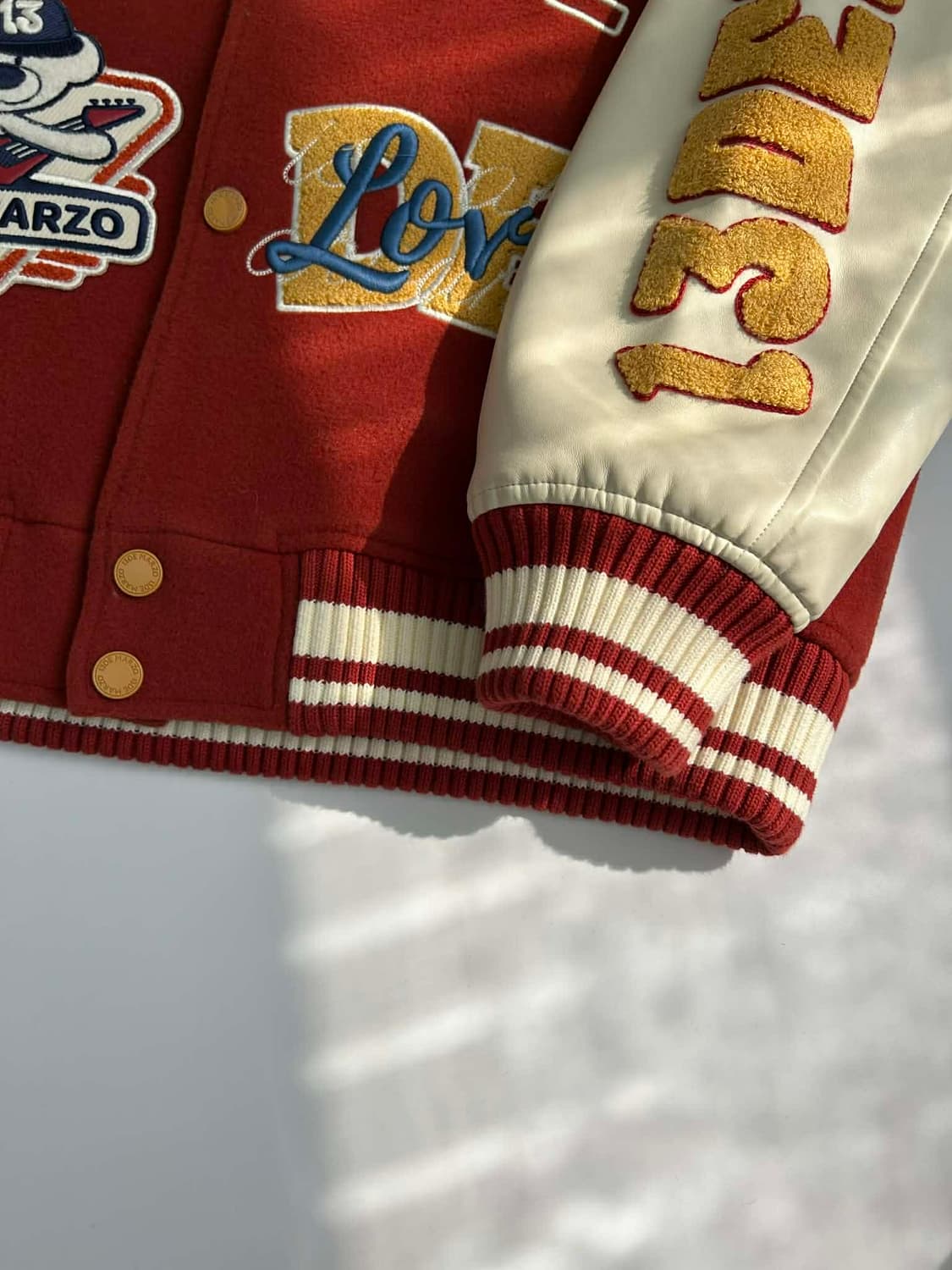 [M]13De Marzo 13드마조 레트로 인스트루먼트 바시티 자켓 상품이미지10