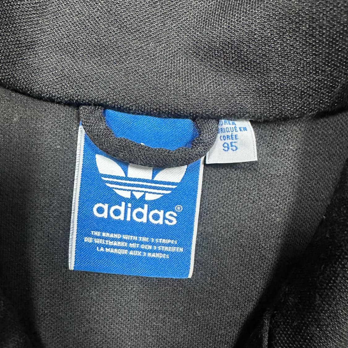 ✨ (바배) 아디다스 파이어버드 유로파 블랙 트랙탑 져지 상품이미지3