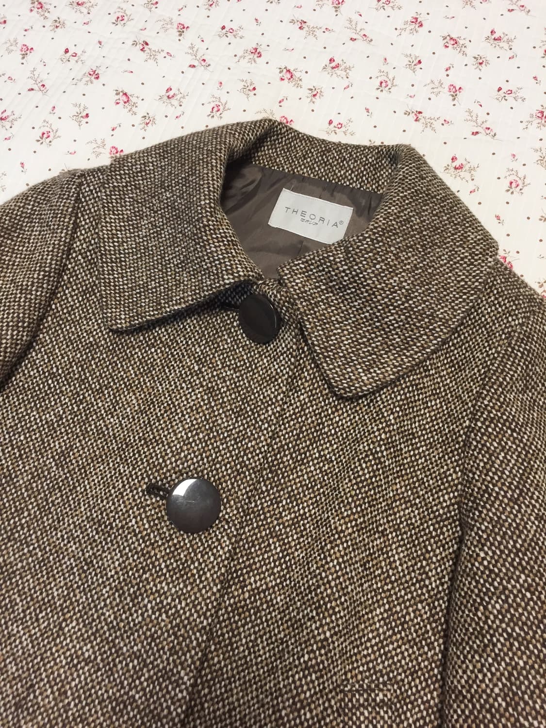 빈티지 모리걸 케이프st 투버튼 자켓 상품이미지2